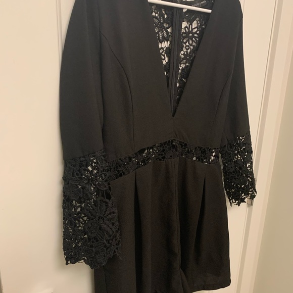 Lace Romper - Picture 2 of 3